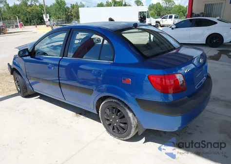 2008 Kia Rio Lx из США, поврежденный, VIN KNADE123986351463